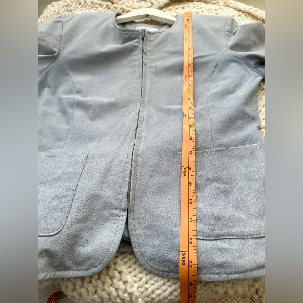 Beechers Brook for Fairweather -Suede Collection- Soft Blue - Size Medium - Picture 11 of 11